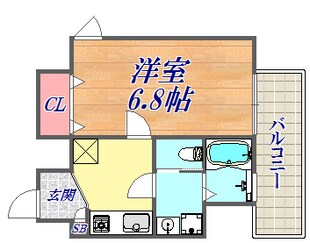 キューブコートの物件間取画像